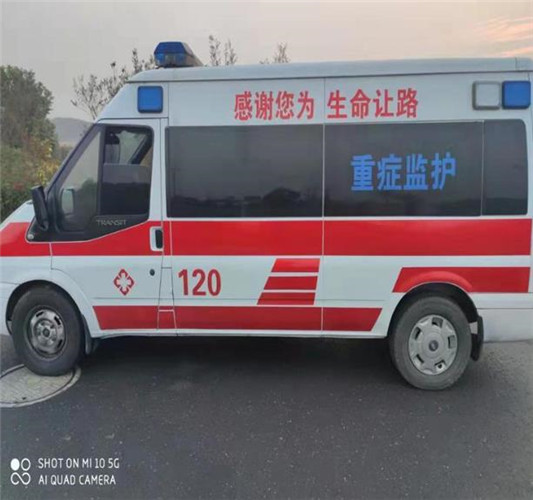 和田县救护车出租服务案例3